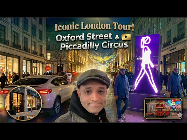 Central London Vibes | Oxford Street & Piccadilly Circus ✨🇬🇧 #shortsfeed #visitlondon #travelvlog