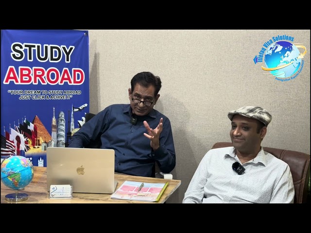 Study Abroad Insights with Professor Muhammad Mujahid Rana | IVS Consultant