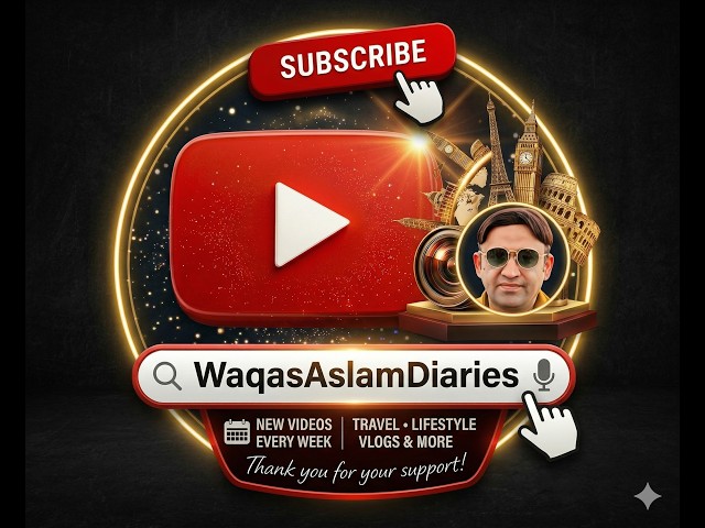 Subscribe to Waqas Aslam Diaries and travel with Global Access Travel & Tourism #shortsfeed
